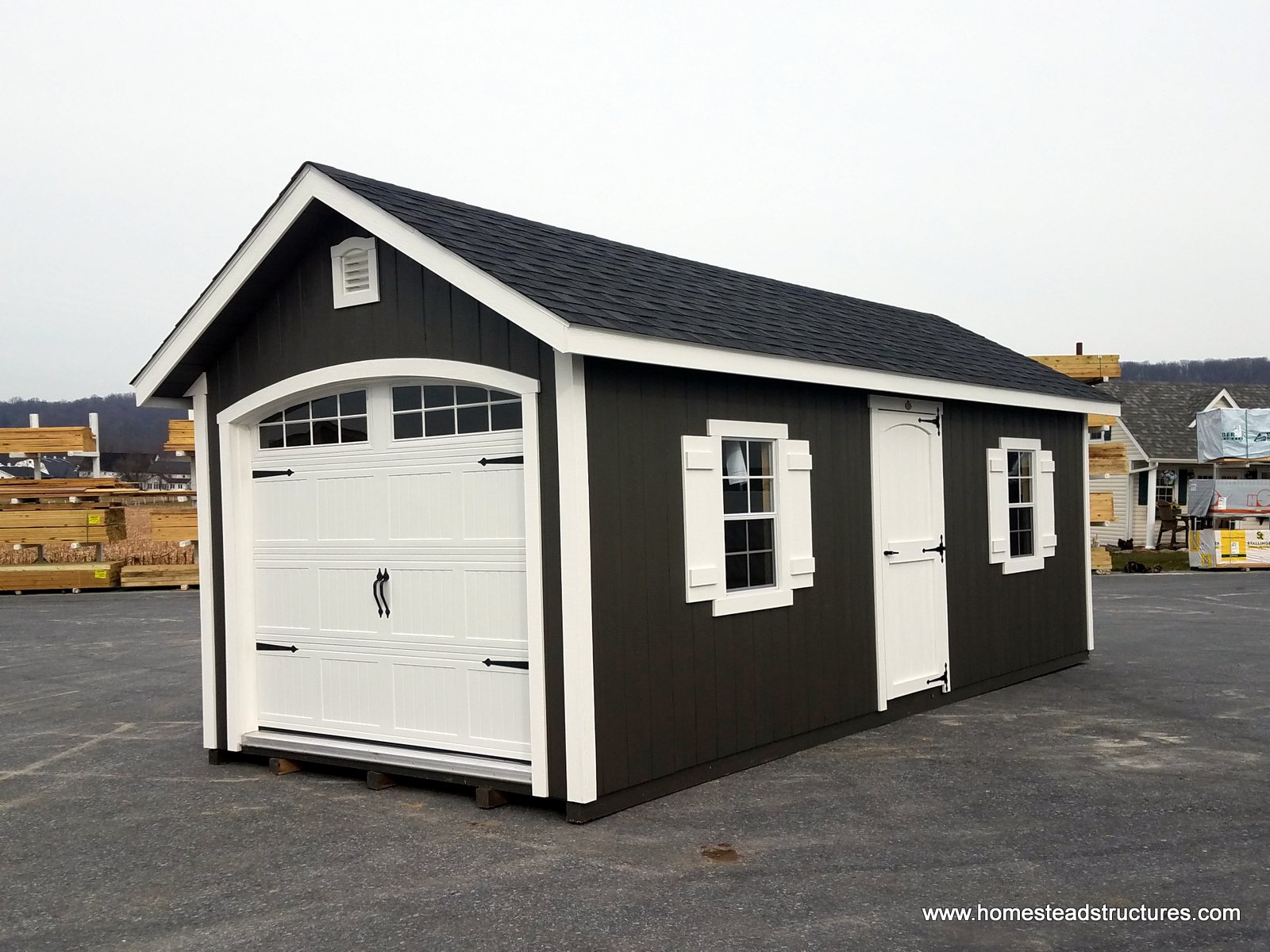 1 Car & Single Wide Garages AmishBuilt Garages